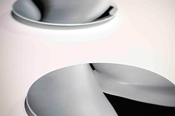 Porcelain Nude - Photo Plates by BERNARDAUD